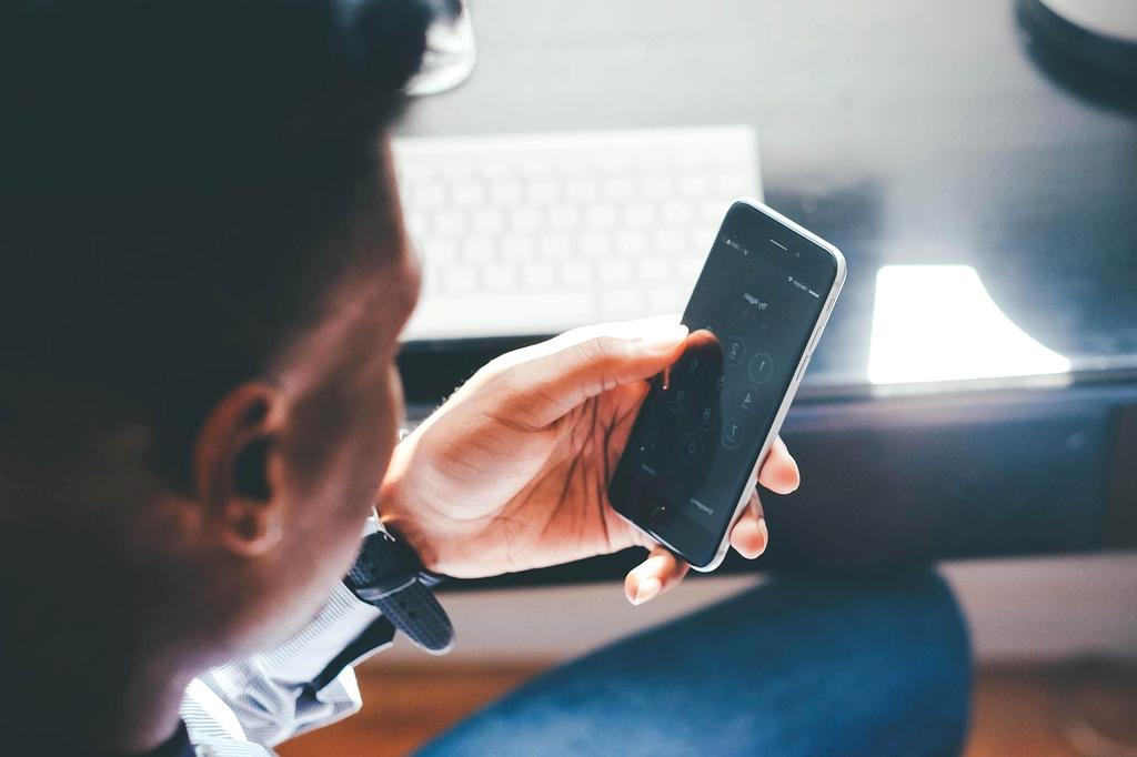 Person connecting through digital communication networks